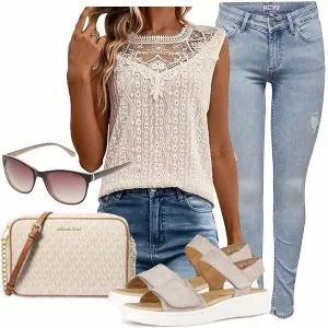 Sommer Outfits Komplette Outfit für Frauen