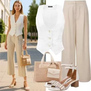 Sommer Outfits Elegantes Outfit für Damen
