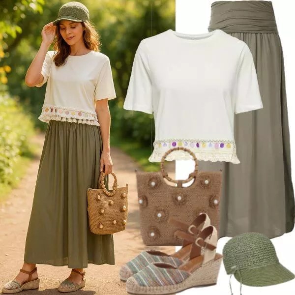 Sommer Outfits Stylische Frauen Outfit