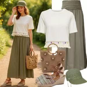 Sommer Outfits Stylische Frauen Outfit