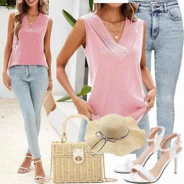 Sommer Outfits Trendiger Sommerlook