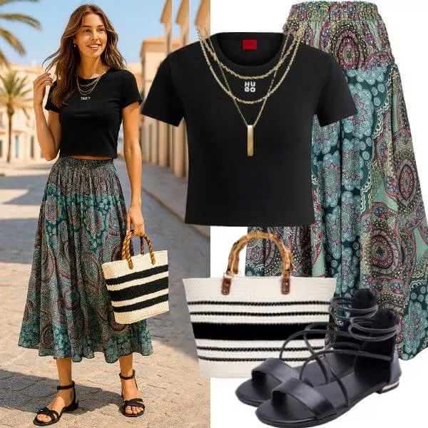 Sommer Outfits Trendiger Sommerlook