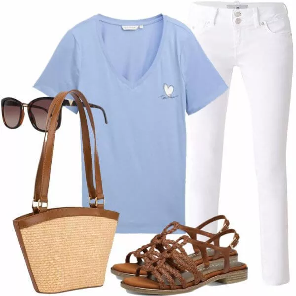 Sommer Outfits Casual Outfit für Damen