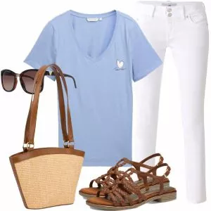 Sommer Outfits Casual Outfit für Damen