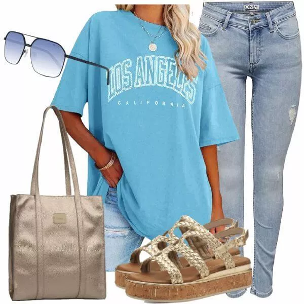 Sommer Outfits Casual Outfit für Damen