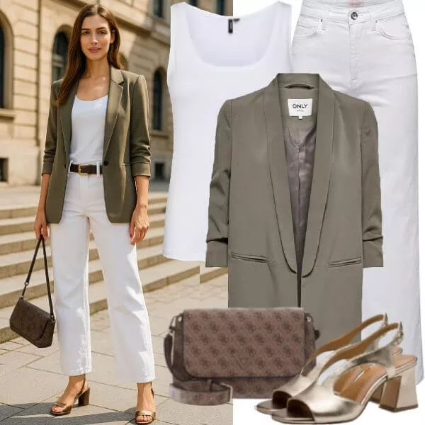 Sommer Outfits Elegantes Outfit für Damen