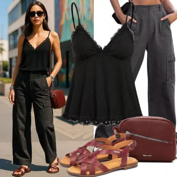 Sommer Outfits Coller Look für den Sommer