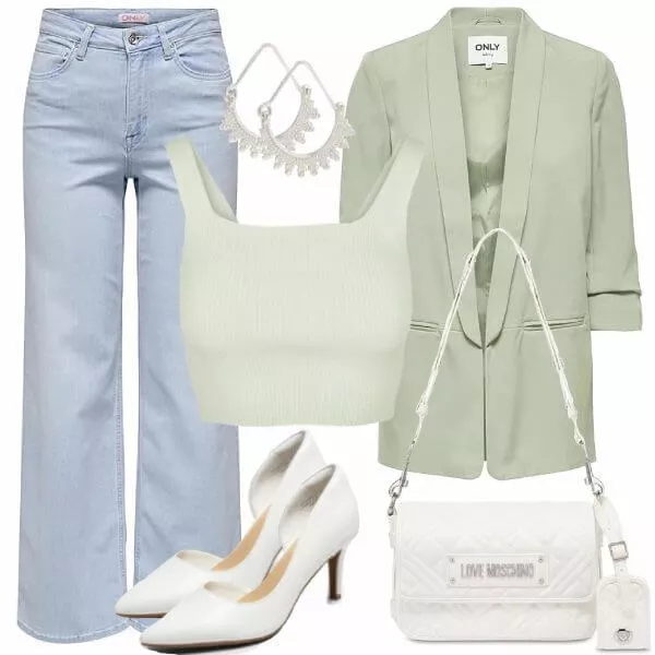 Sommer Outfits Eleganter Look