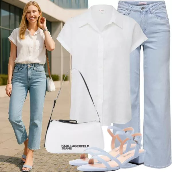 Sommer Outfits Coller Look für den Sommer