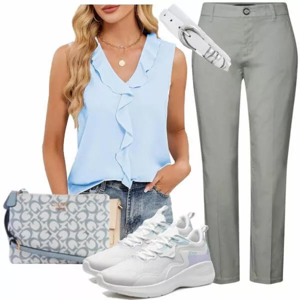 Sommer Outfits Trendiger Sommerlook