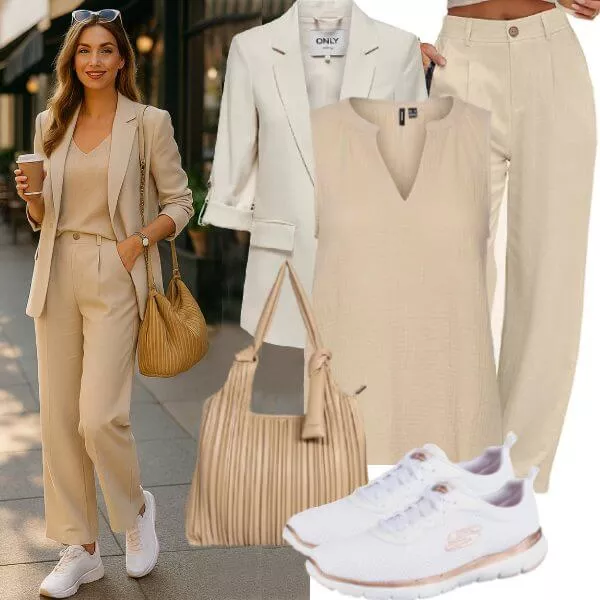Business Outfits Elegantes Outfit für Damen