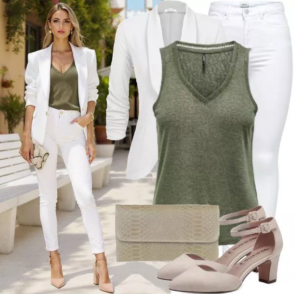 Sommer Outfits Eleganter Look