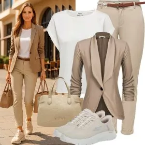Business Outfits Elegantes Outfit für Damen