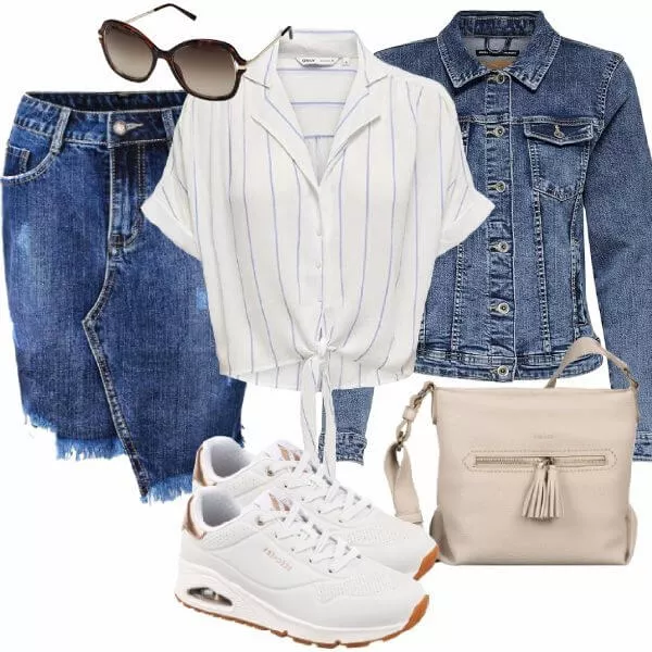 Sommer Outfits Coller Look für den Sommer