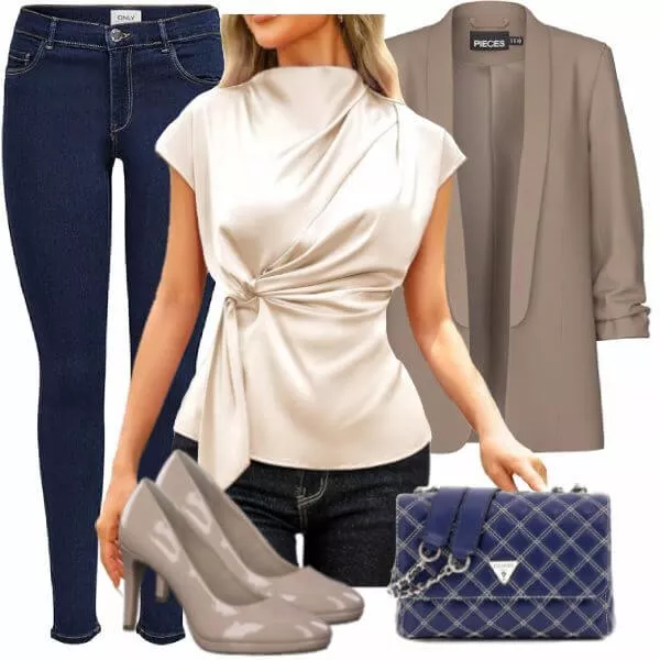 Business Outfits Modisches Büro Outfit