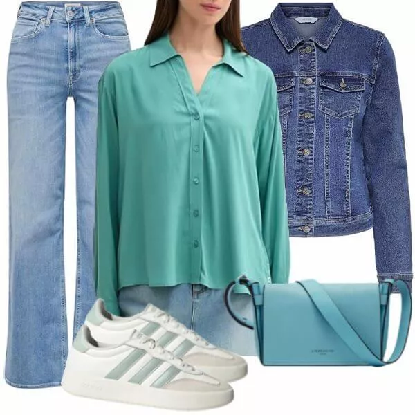 Herbst Outfits Moderner Herbst -Look Outfit