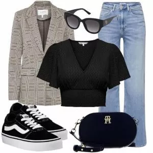Herbst Outfits Moderner Herbst -Look Outfit