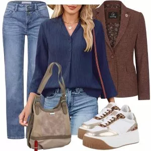 Herbst Outfits Trendiger Herbstlook