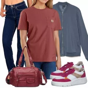Herbst Outfits Casual Outfit für Damen