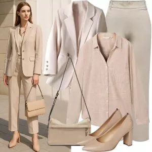 Business Outfits Eleganter Look