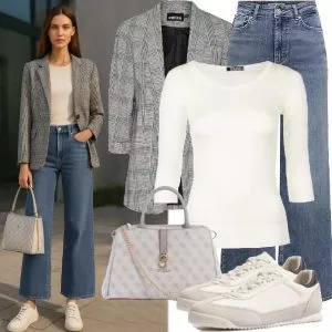 Herbst Outfits Komplette Outfit für Frauen