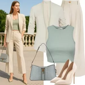 Business Outfits Eleganter Look
