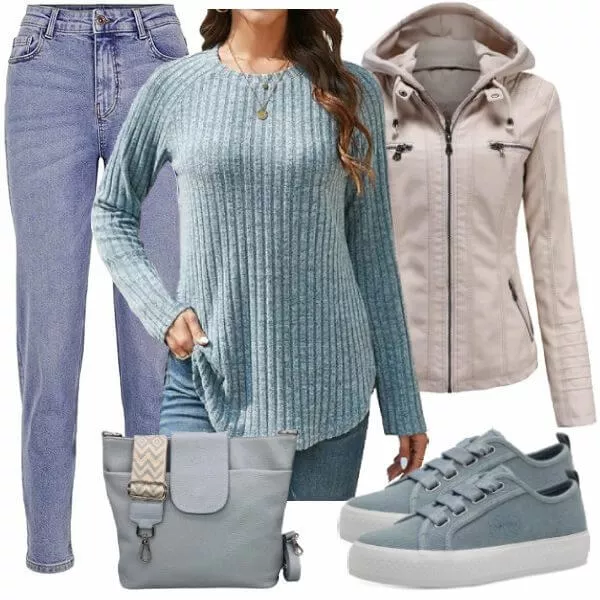 Herbst Outfits Komplette Outfit für Frauen