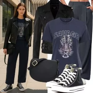 Herbst Outfits Coller Look für den Herbst