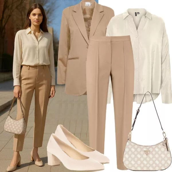 Business Outfits Eleganter Look