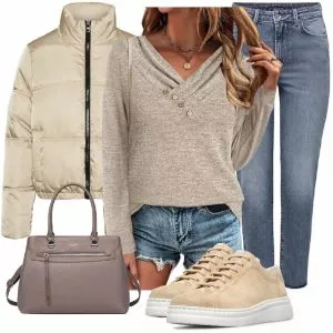 Herbst Outfits Stylische Frauen Outfit