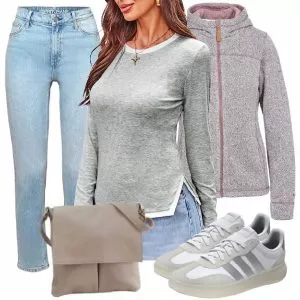 Herbst Outfits Damen Komplette Outfit