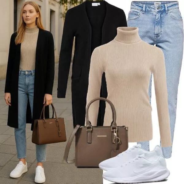 Herbst Outfits Stylische Frauen Outfit