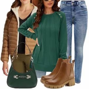 Herbst Outfits Trendiger Herbstlook