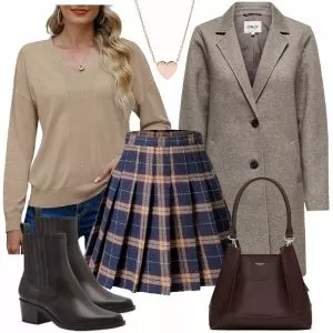 Herbst Outfits Stylische Frauen Outfit