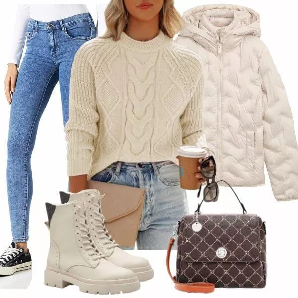 Herbst Outfits Komplette Outfit für Frauen