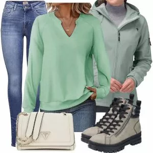 Herbst Outfits Komplette Outfit für Frauen