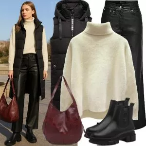 Herbst Outfits Stylische Frauen Outfit