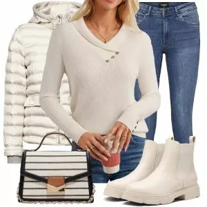 Herbst Outfits Stylische Frauen Outfit