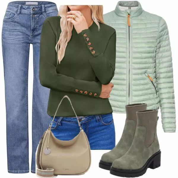 Herbst Outfits Damen Komplette Outfit