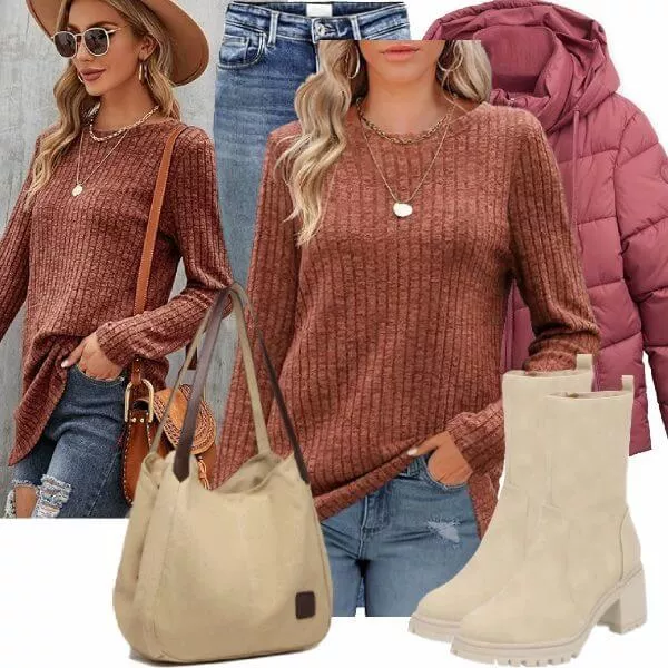 Herbst Outfits Stylische Frauen Outfit