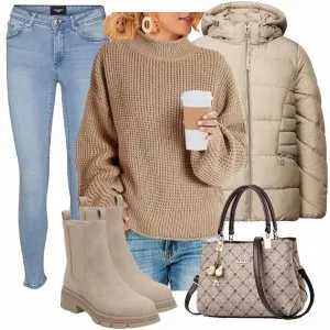 Herbst Outfits Damen Komplette Outfit