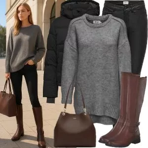 Herbst Outfits Stylische Frauen Outfit