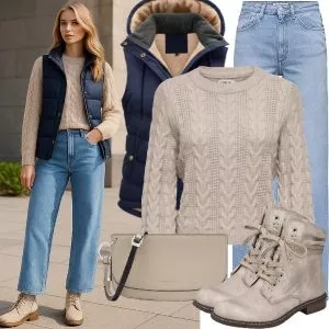 Herbst Outfits Stylische Frauen Outfit