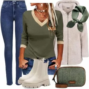 Herbst Outfits Komplette Outfit für Frauen