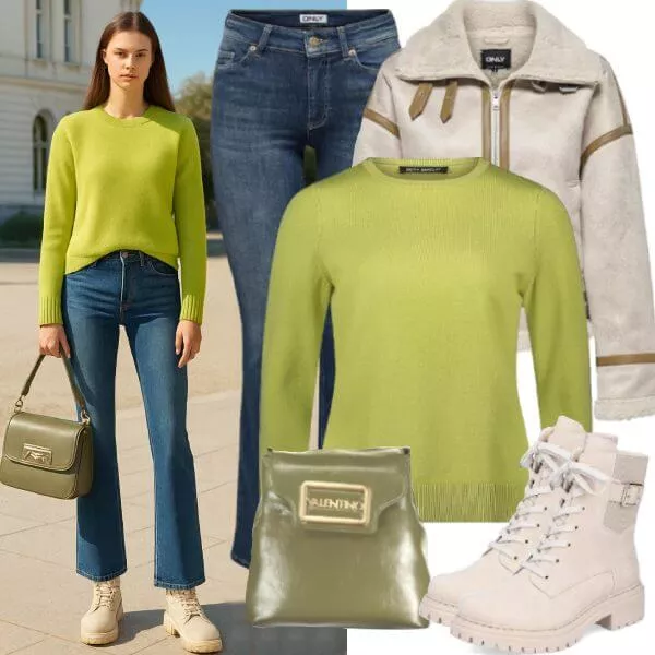 Herbst Outfits Stylische Frauen Outfit
