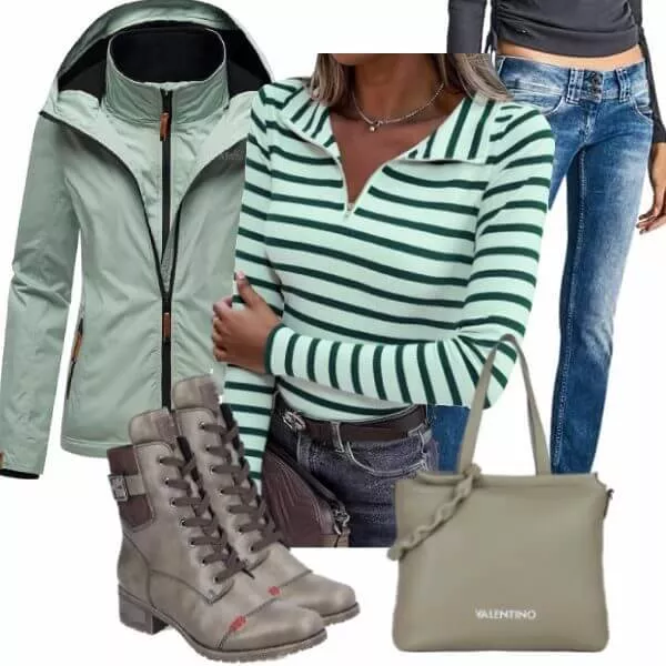 Herbst Outfits Damen Komplette Outfit