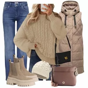 Winter Outfits Stylische Frauen Outfit