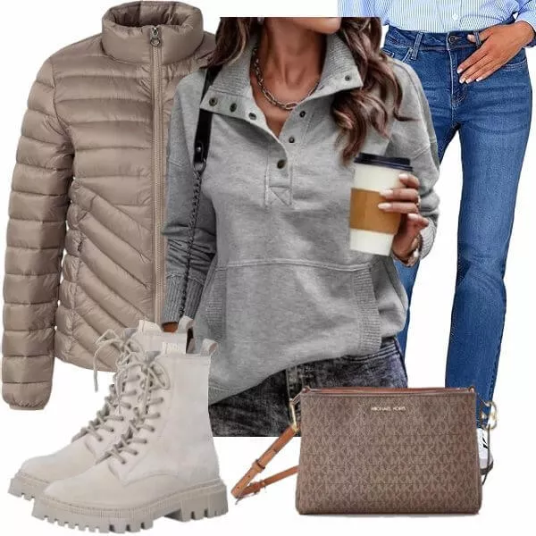 Winter Outfits Komplette Outfit für Frauen