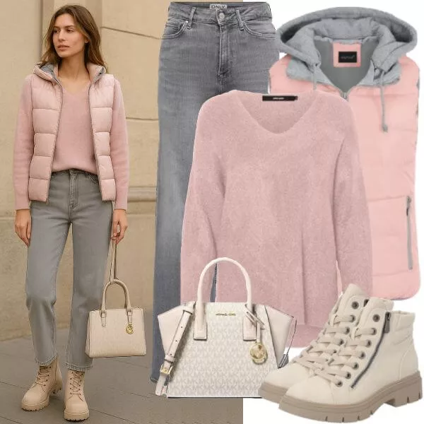 Winter Outfits Moderner Winter-Look Outfit