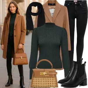 Winter Outfits Stylische Frauen Outfit